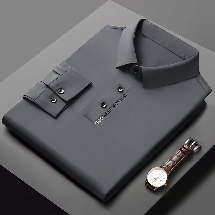 Herren Polo-Shirt mit feuchtigkeitsregulierendem Material Echoarchiv