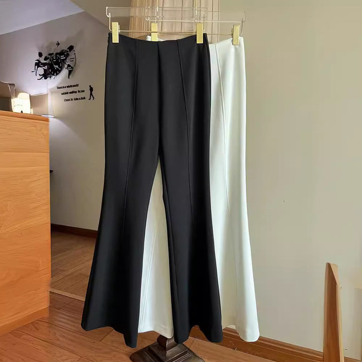 Damen Elegante Kickflare-Hosen Echoarchiv