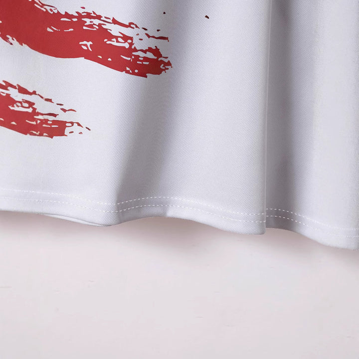 Herren Poloshirt mit kreativem Flaggenmotiv und sportlicher Passform Echoarchiv