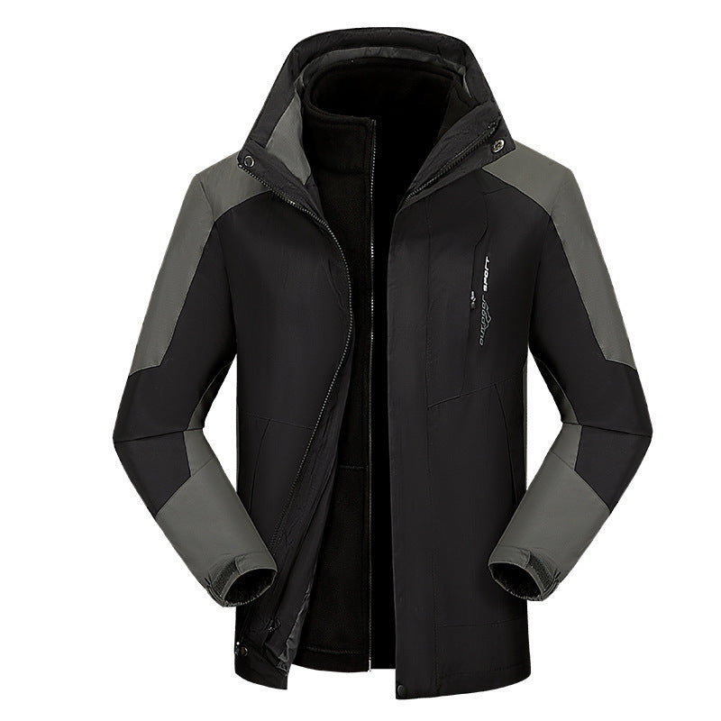 Damen Dreiteilige Softshell‑Funktionsjacke mit herausnehmbarem Fleece‑Innenlayer – Célinea