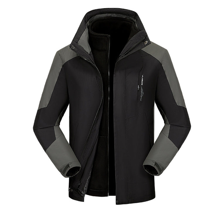 Damen Dreiteilige Softshell‑Funktionsjacke mit herausnehmbarem Fleece‑Innenlayer – Célinea