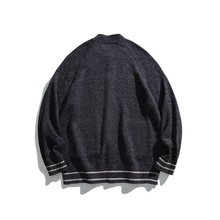 Unisex Boxy-Cardigan aus Feinstrick mit Raglanärmeln und aufgesetzten Taschen Echo Archiv