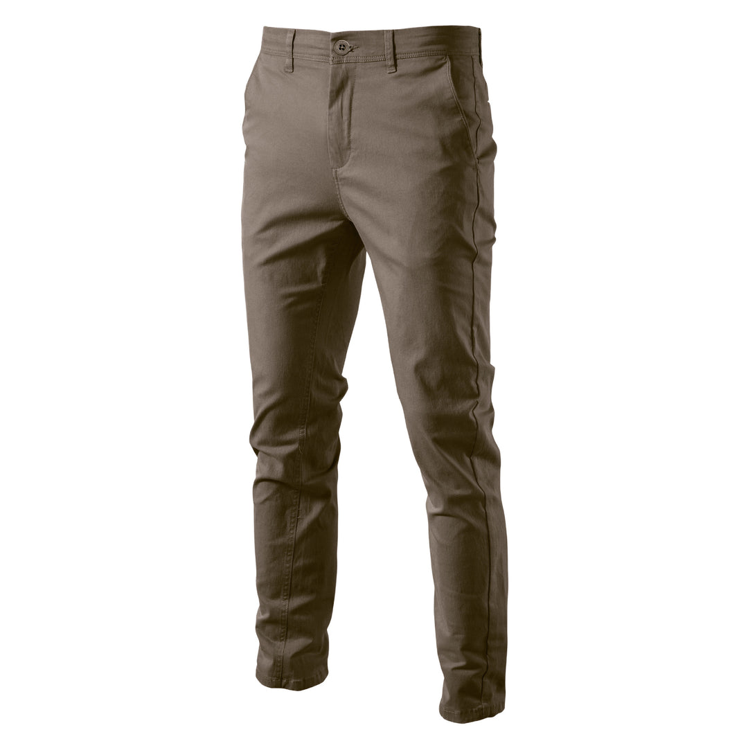 Herren Chinohose mit schmaler Passform und elastischem Bund Echoarchiv
