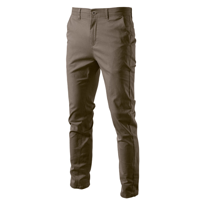 Herren Chinohose mit schmaler Passform und elastischem Bund Echoarchiv