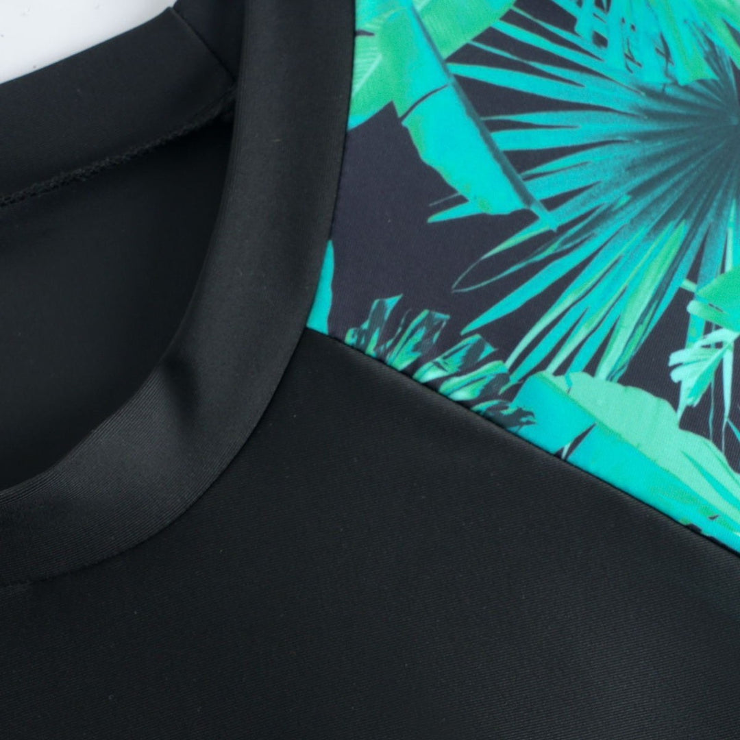 Damen Shirt für Wasseraktivitäten mit tropischem Muster Echo Archiv