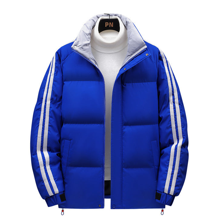Herren Winterliche Steppjacke mit isolierendem Innenfutter und verstellbarer Kapuze Echoarchiv