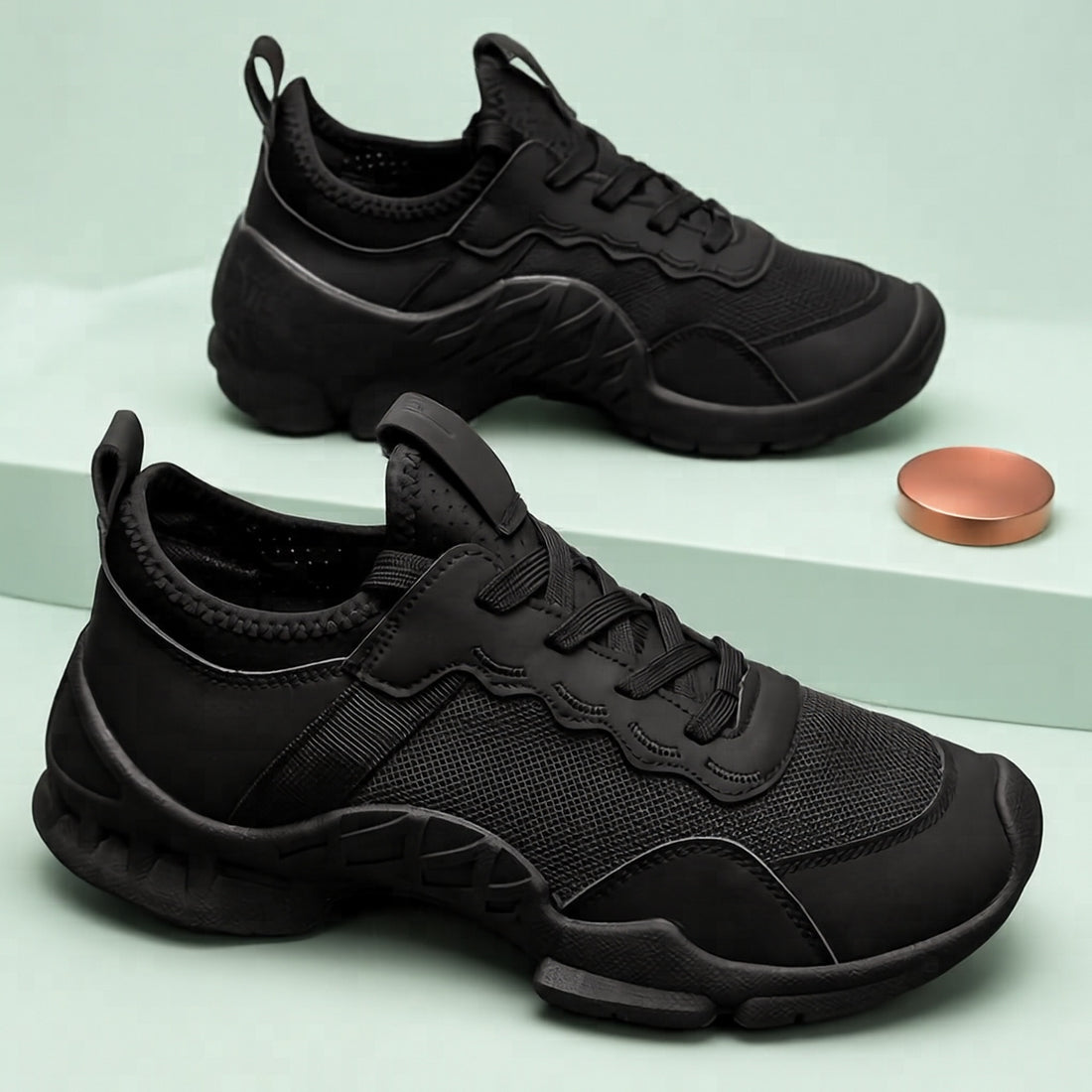 Herren Sportliche Mesh-Sneaker mit Dämpfung Echoarchiv