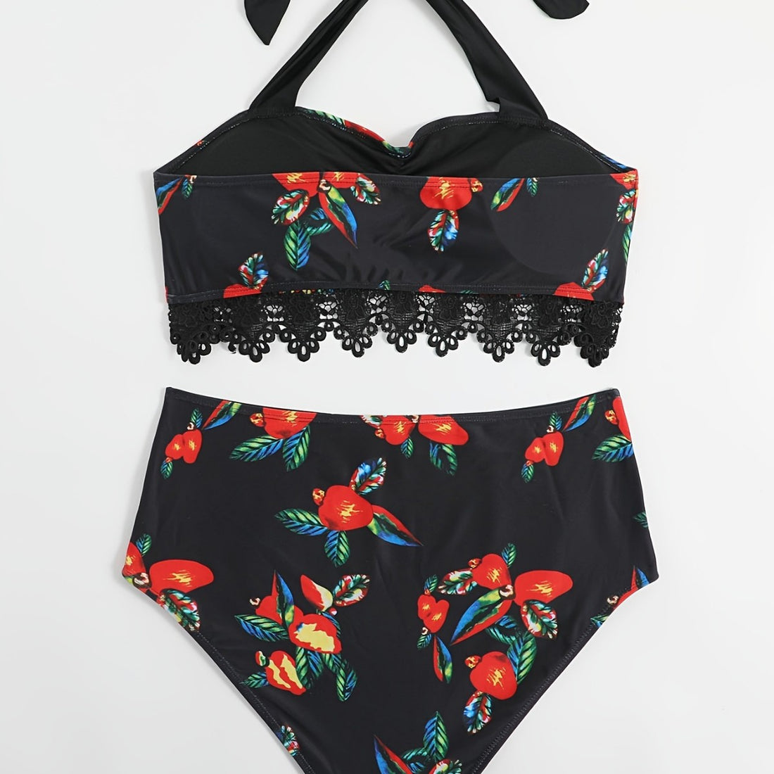 Damen Zweiteiliges Badeanzug-Set mit floralem Design – Maréssa