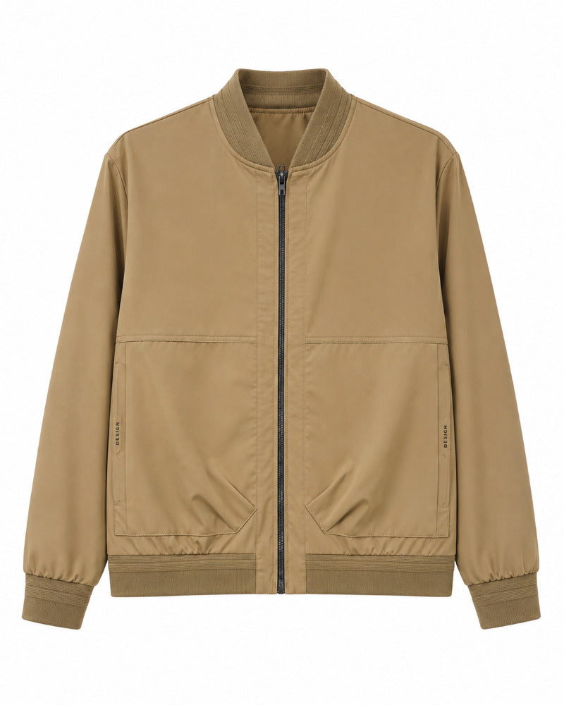 Herren Lässige Übergangsjacke mit Reißverschluss Echo Archiv