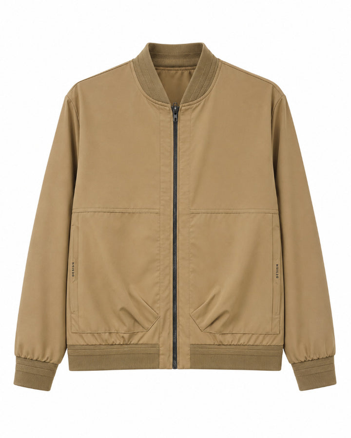 Herren Lässige Übergangsjacke mit Reißverschluss Echo Archiv