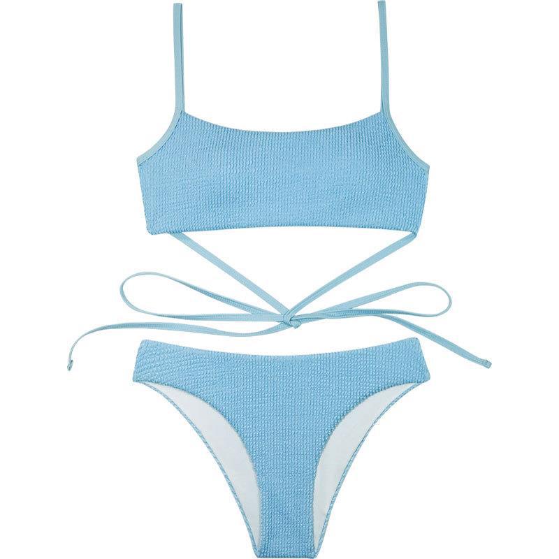 Damen Zweiteiliges Bikiniset mit raffiniertem Schnitt Echo Archiv