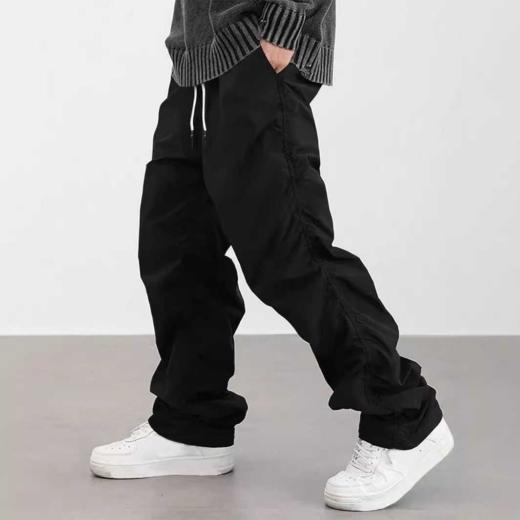 Herren lässige Cargo-Hose mit elastischem Bund und praktischen Taschen Echoarchiv