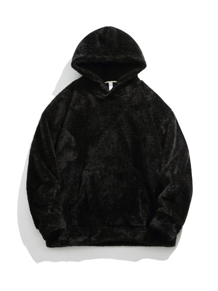Damen Kuscheliger Kapuzenpullover mit weichem Fleece Echo Archiv