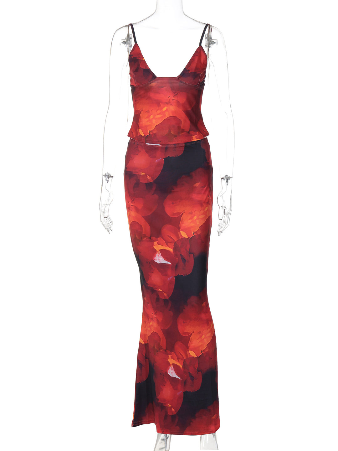 Damen Elegantes und figurbetontes Leopardenset Echo Archiv