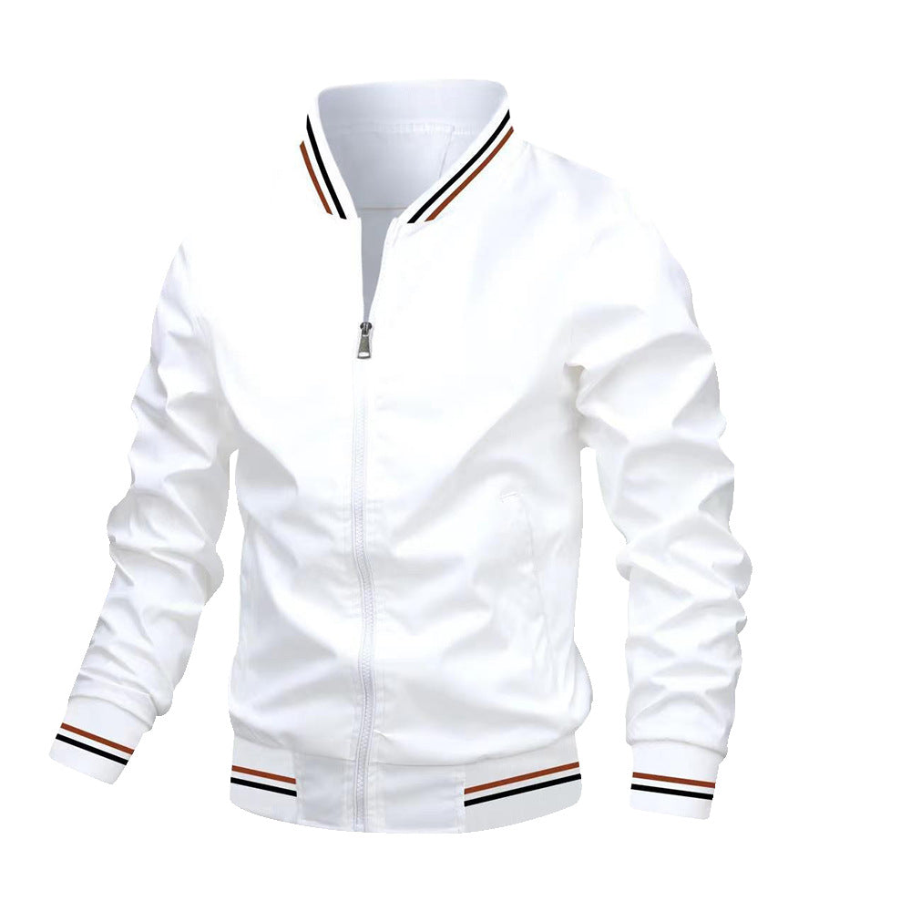 Herren Elegante Bomberjacke Echo Archiv