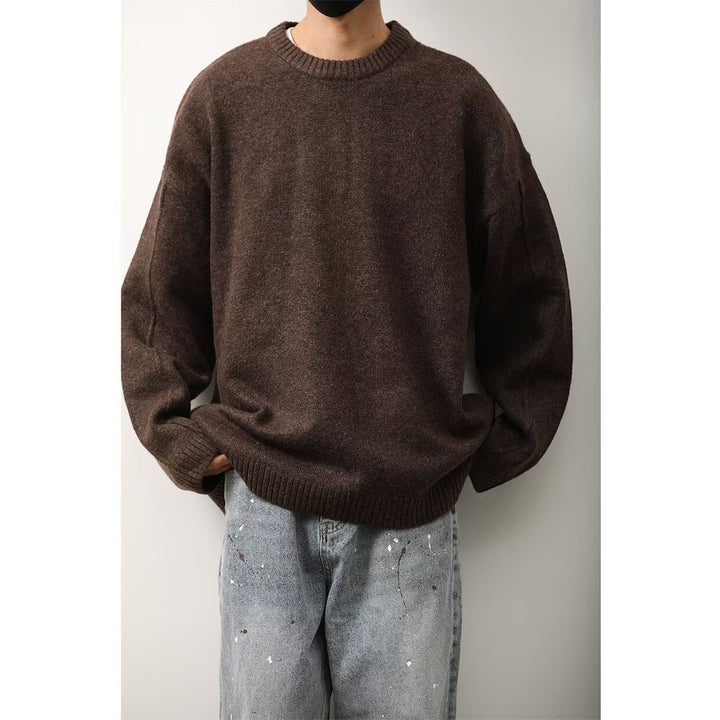 Herren Lockerer Strickpullover Echoarchiv