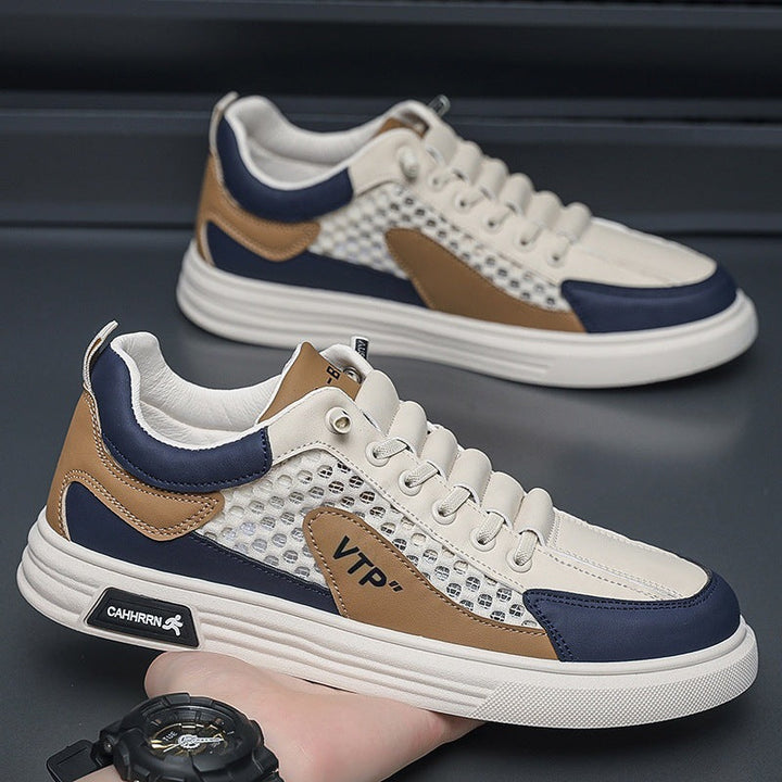 Damen Sportliche Sneakers mit atmungsaktiver Netzstruktur und robuster Gummisohle Echo Archiv