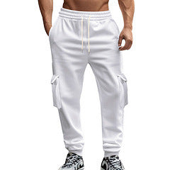 Herren Cargo-Jogginghose mit seitlichen Taschen und elastischem Bund Echoarchiv