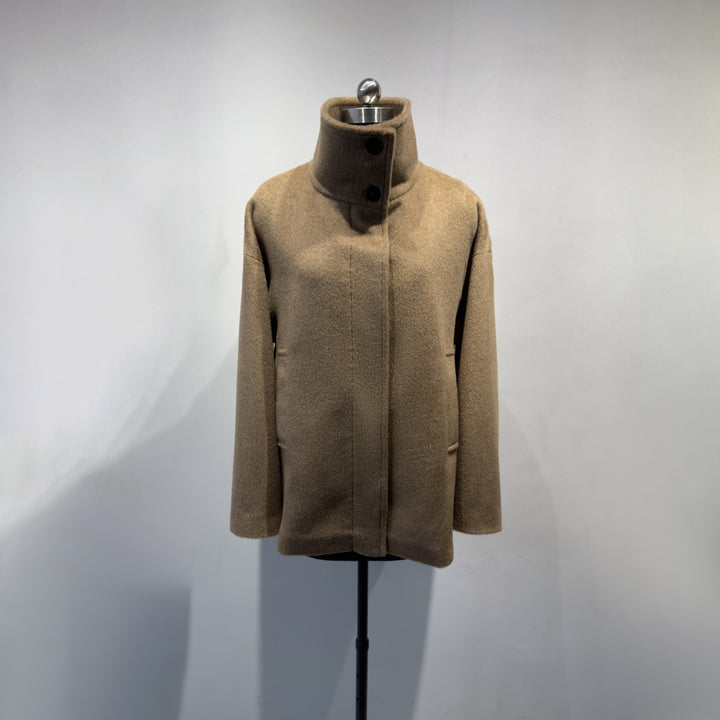 Damen Gemütliche Fleece Übergroße Jacke Echoarchiv