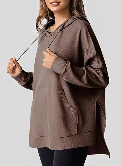 Damen Oversized Kapuzenpullover Echo Archiv