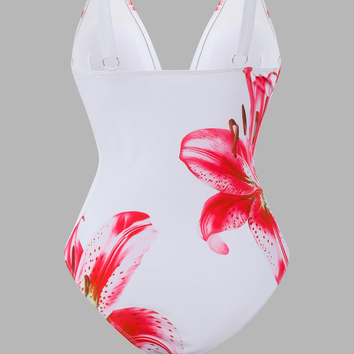 Damen Bademode-Set mit elegantem Blumenmuster Echo Archiv