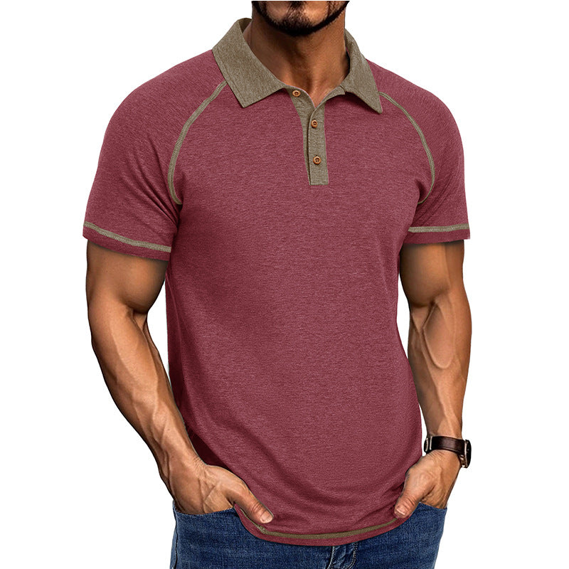 Herren Polo-Shirt mit modernem Raglan-Schnitt Echoarchiv