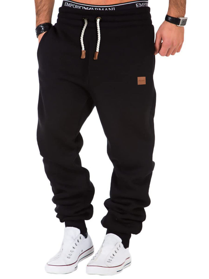 Herren Bequeme Sweathose mit Kordelzug Echoarchiv