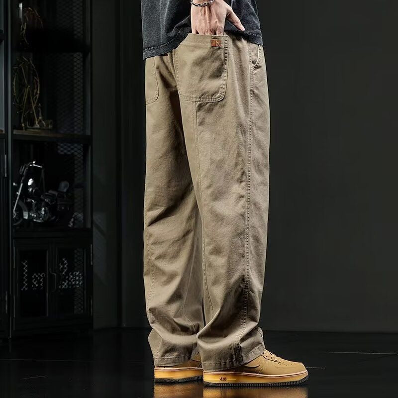 Herren Bequeme Cargo-Hose mit elastischem Bund Echoarchiv