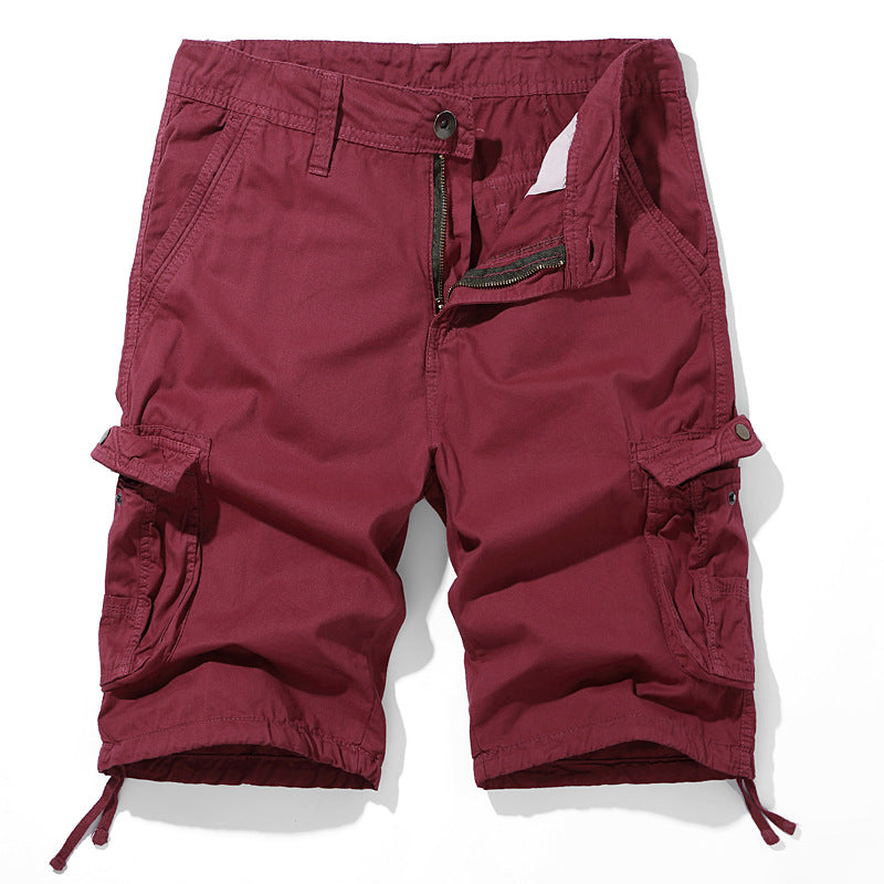 Herren Cargo-Shorts mit praktischen Taschen und verstellbarem Kordelzug Echoarchiv