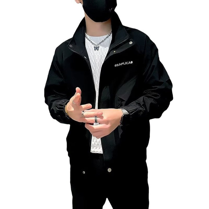 Männermode Übergangsjacke mit funktionalen Taschen Echo Archive