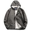 Herren Kapuzen-Canvasjacke mit Sherpa-Futter und Utility-Details Echoarchiv