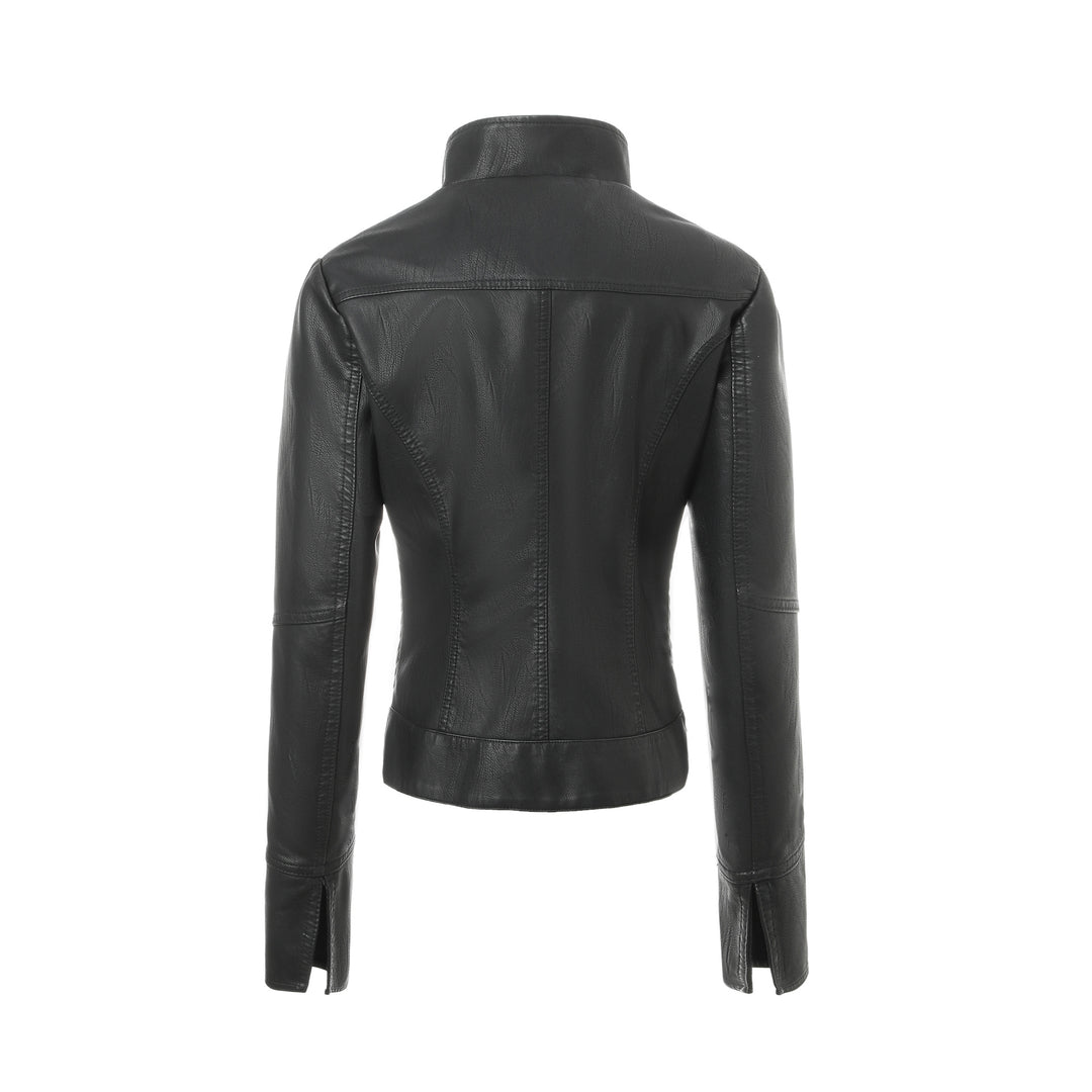 Damen Modische Bikerjacke mit ausgeprägtem Steppmuster Echo Archiv