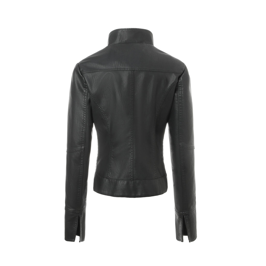 Damen Modische Bikerjacke mit ausgeprägtem Steppmuster – Célinea