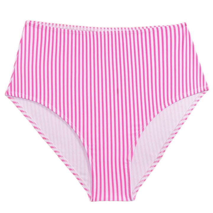 Damen Hochtailliertes Bikini-Set mit verspieltem Streifenmuster Echo Archiv