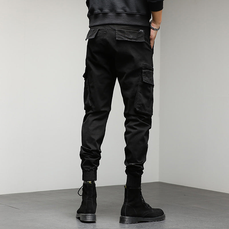 Herren Tactical‑Style Cargo‑Joggerhose mit multifunktionalen Taschen und elastischen Bündchen Echo Archiv