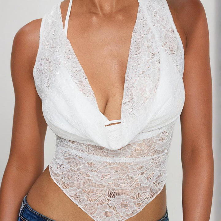 Damen Spitzen-Bodysuit mit verführerischem Design Echo Archiv