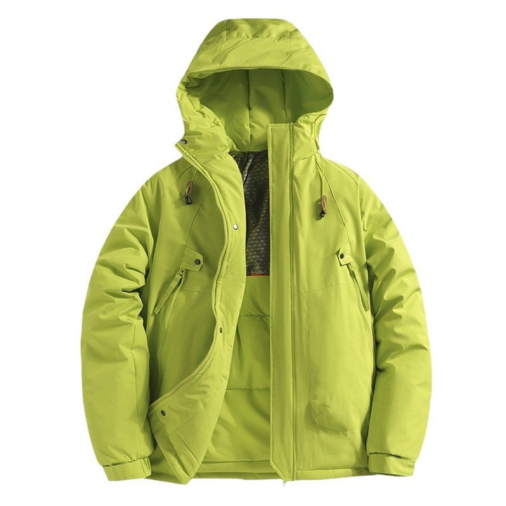 Herren Funktionsjacke mit verstellbarer Kapuze und isolierter Innenausstattung Echoarchiv