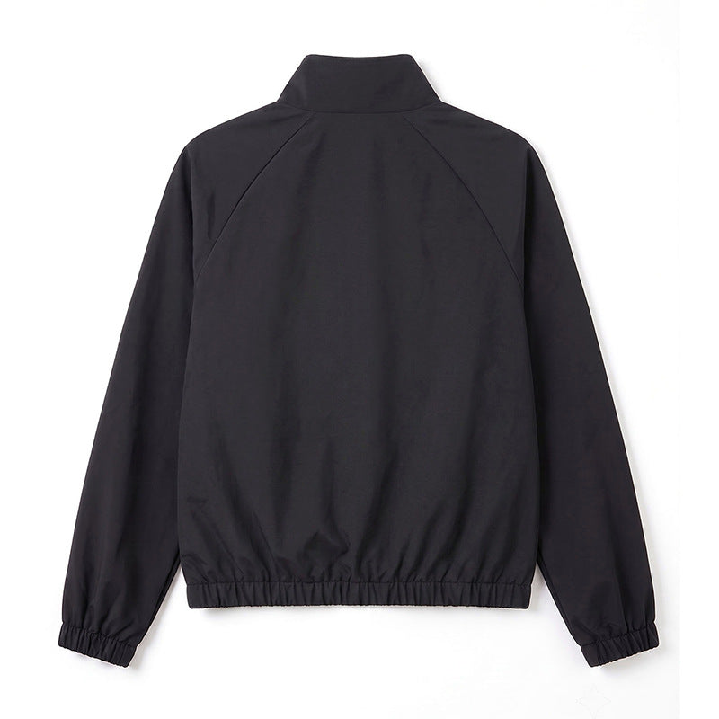 Herren Sportliche Windjacke mit Stehkragen Echo Archiv