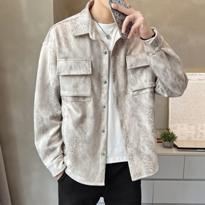 Herren Casual Overshirt Echoarchiv