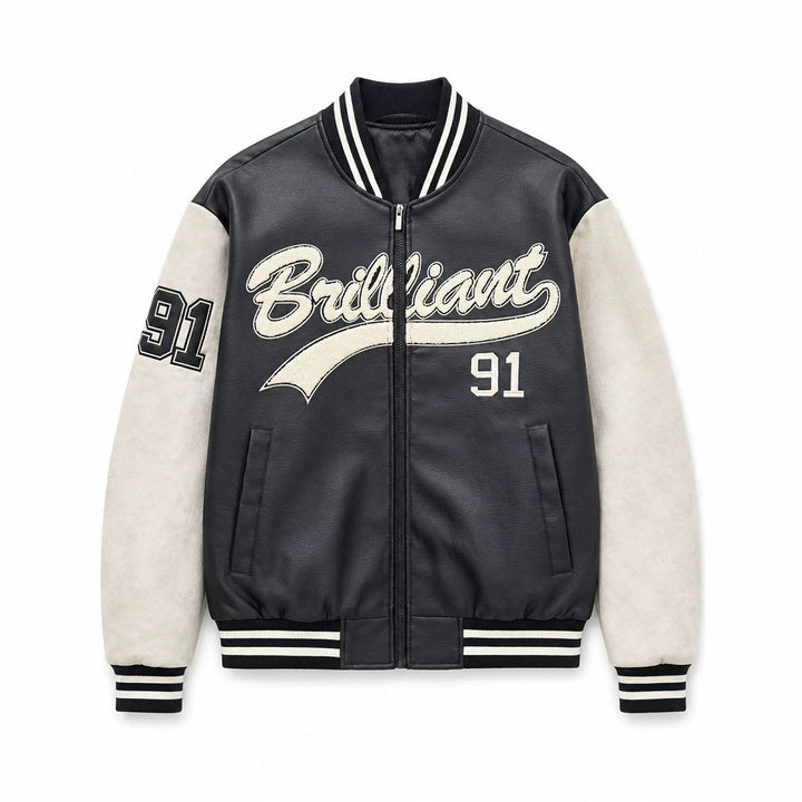 Herren Modische Bomberjacke mit sportlichem Schnitt Echo Archiv
