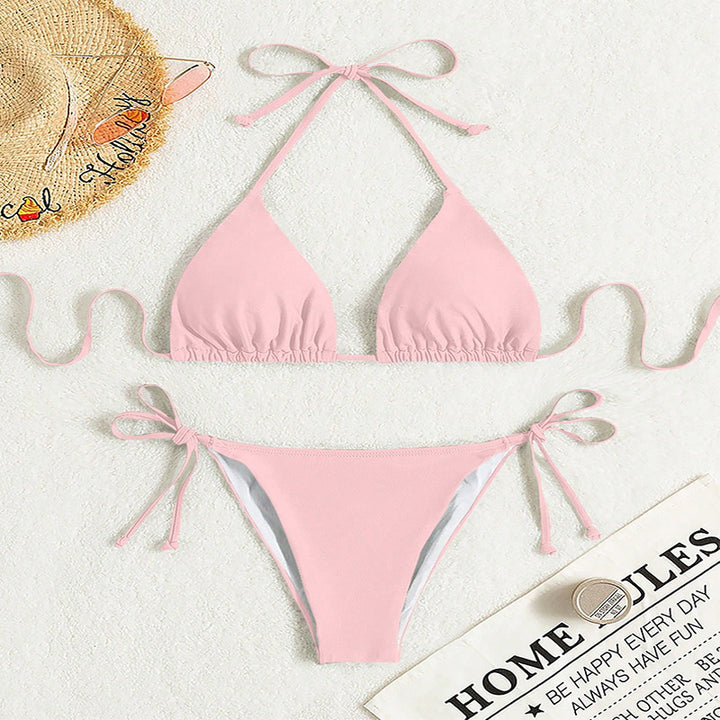 Damen Dreieck-Bikini mit verstellbaren Trägern Echo Archiv