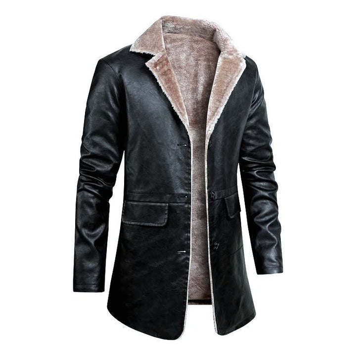 Herren Edle Lammlederjacke mit weichem Innenfutter Echo Archiv