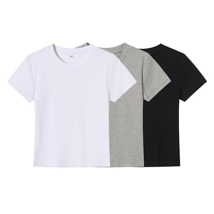Damen Basic T-Shirt mit Rundhalsausschnitt und atmungsaktivem Material Echo Archiv