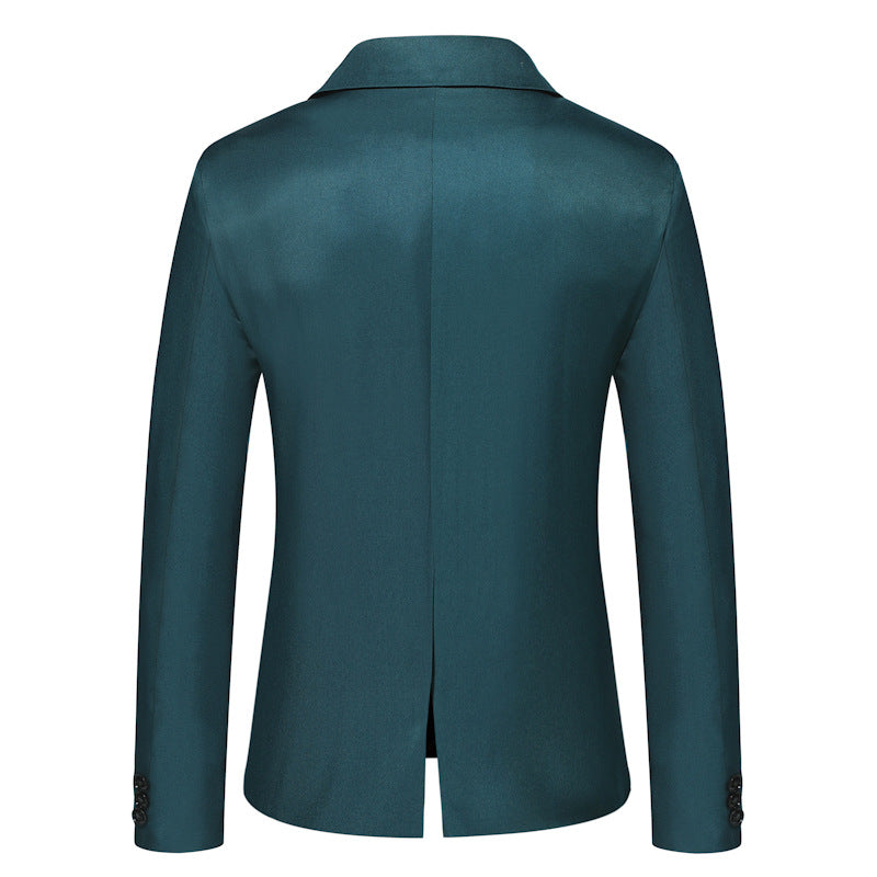 Herren Eleganter Smoking-Blazer mit klassischem Revers und zeitlosem Design Echoarchiv