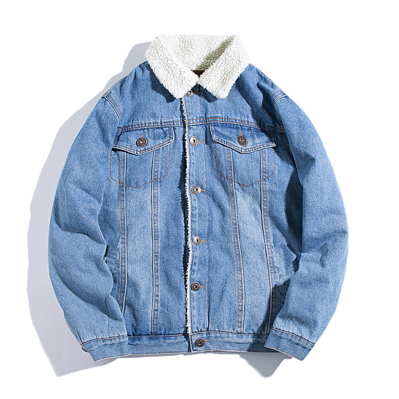 Herren modische Overshirt Jacke mit Fleece-Innenfutter Echoarchiv