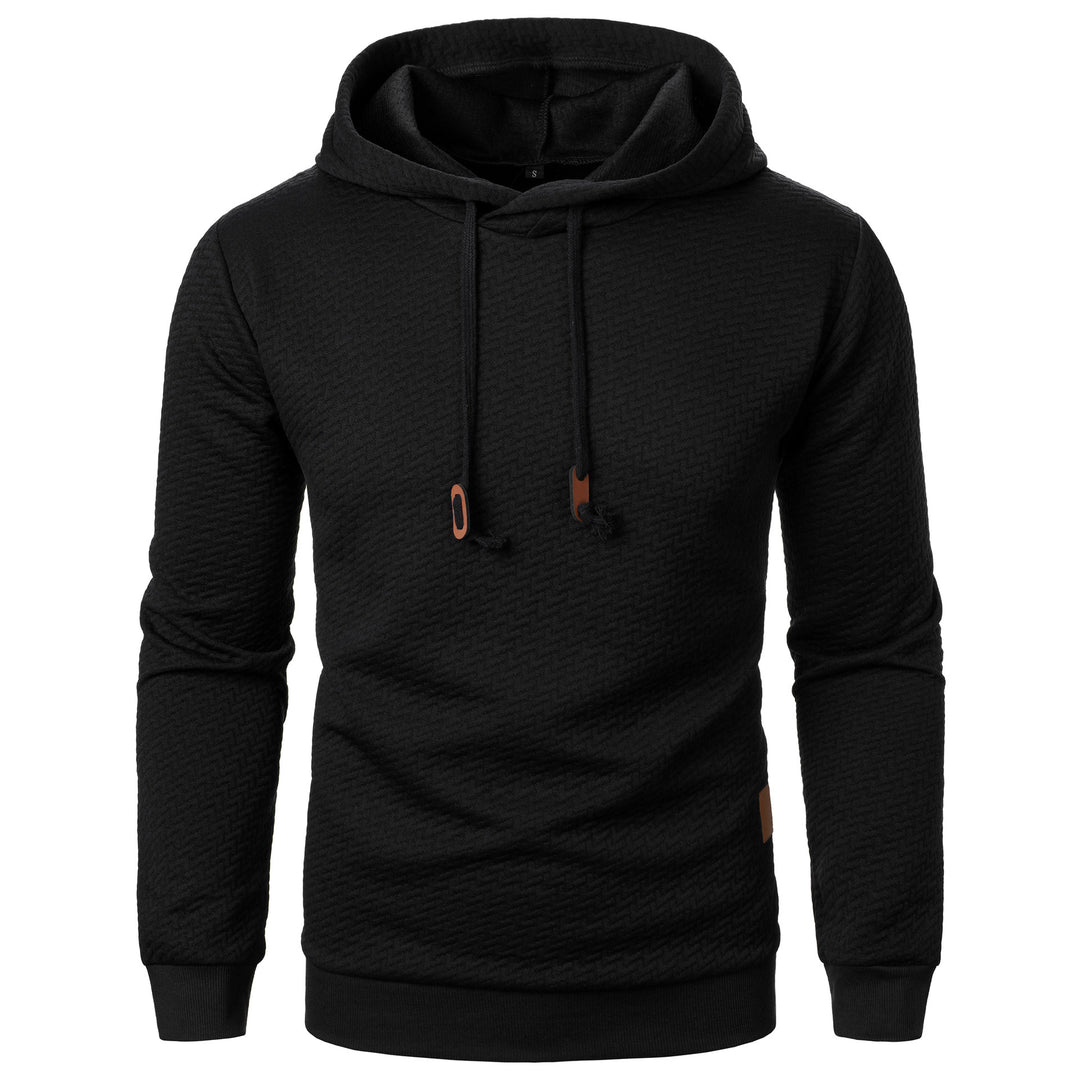 Herren modischer Kapuzenpullover mit strukturiertem Design Echoarchiv