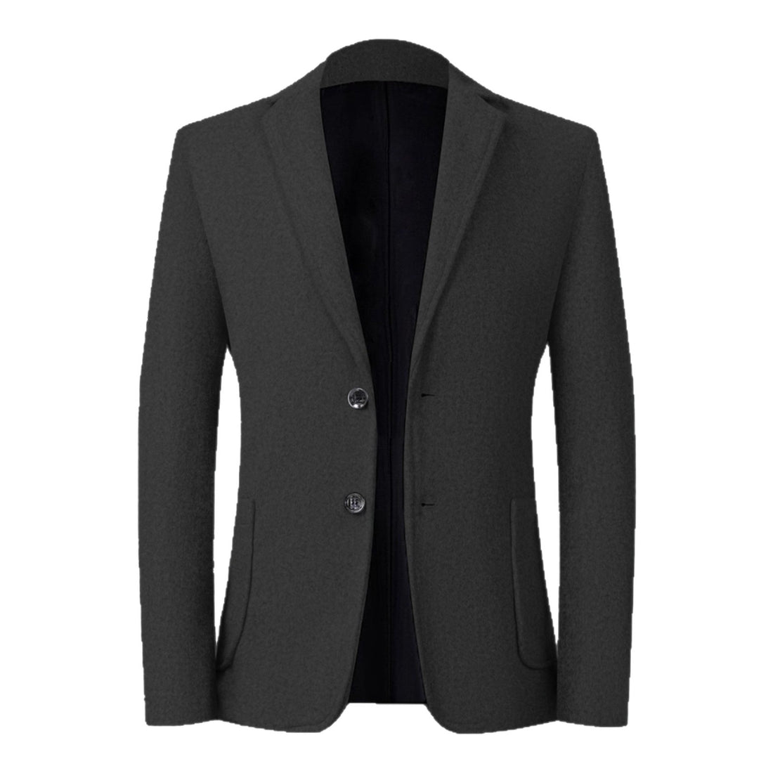 Herren eleganter, strukturierter Anzugblazer – Tianoro