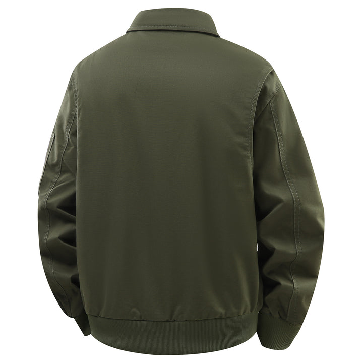 Herren Utility-Jacke mit praktischen Taschen und strapazierfähigem Material Echoarchiv
