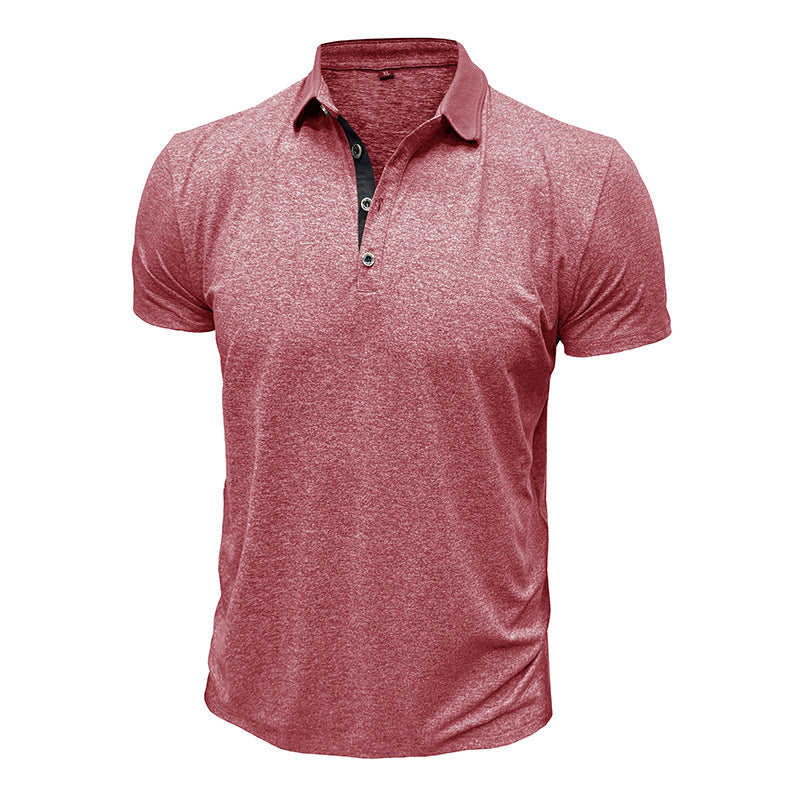 Herren Polo-Hemd mit modischem Nackenbereich und atmungsaktivem Material Echoarchiv