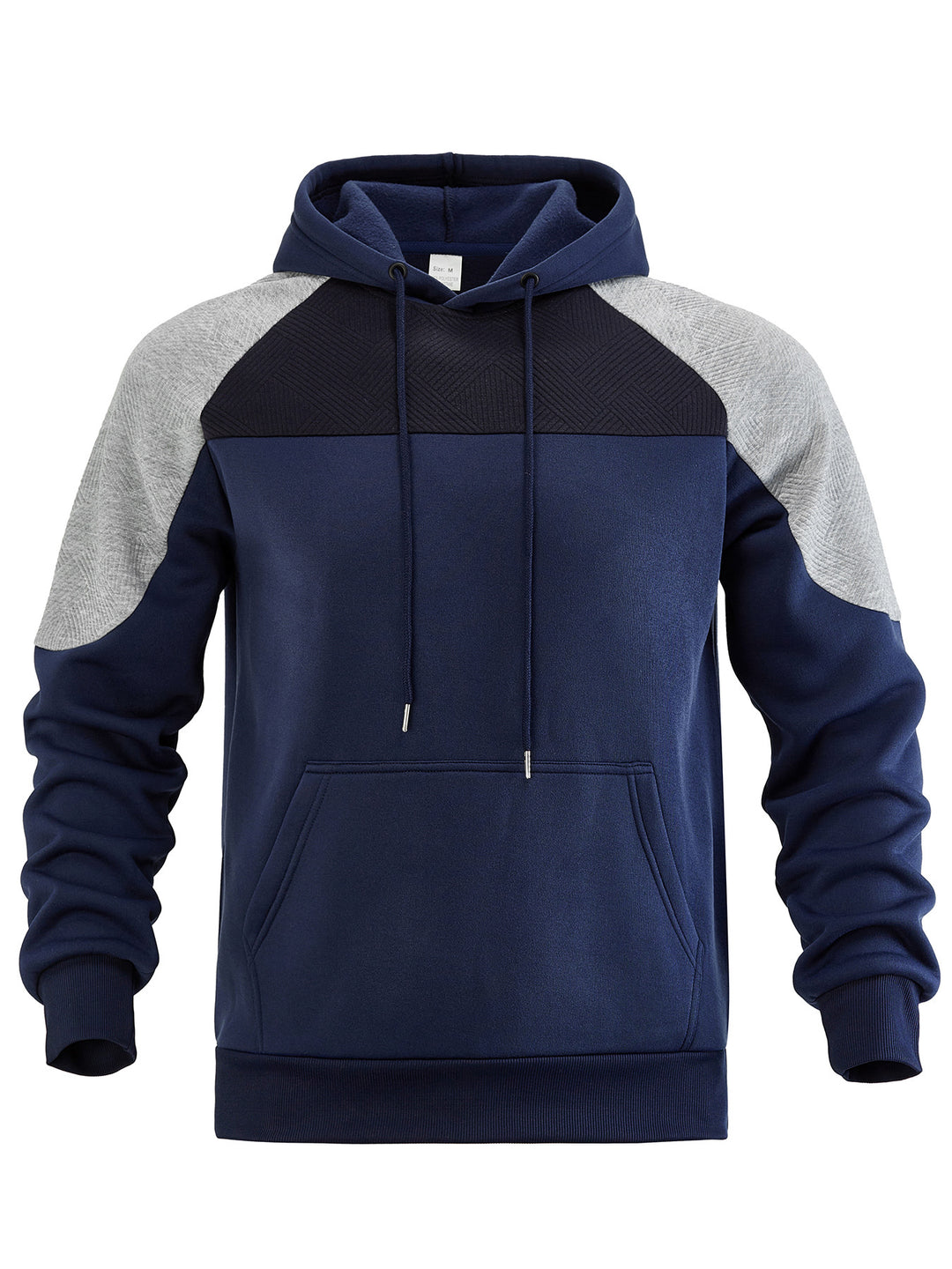Herren Kapuzenpullover mit innovativem Design und gestreiften Ärmeln Echoarchiv